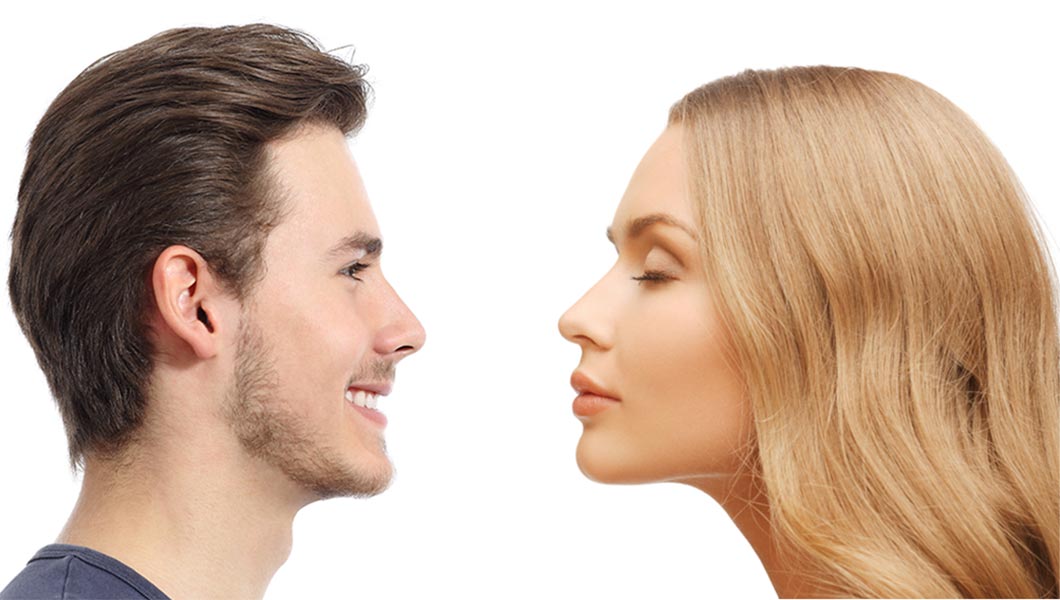 Diferencias entre las rinoplastia de hombres y mujeres